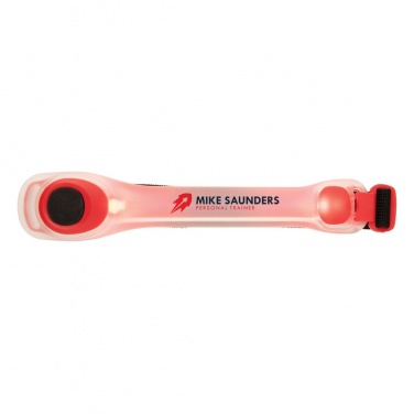 Logo trade promotional products image of: Safety led strap