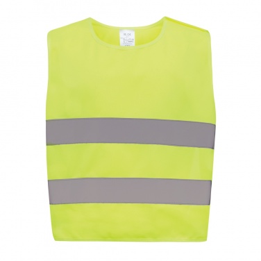 Logotrade corporate gift image of: GRS recycled PET high-visibility safety vest 3-6 years