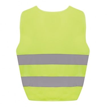 Logo trade promotional merchandise photo of: GRS recycled PET high-visibility safety vest 3-6 years