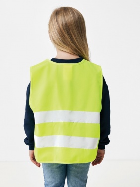 Logotrade promotional merchandise picture of: GRS recycled PET high-visibility safety vest 3-6 years