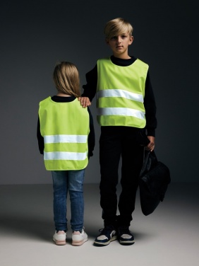 Logotrade promotional gift picture of: GRS recycled PET high-visibility safety vest 3-6 years