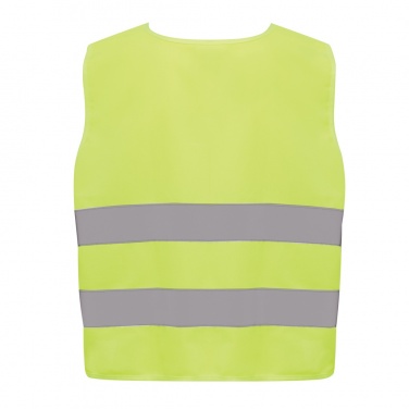 Logotrade advertising product picture of: GRS recycled PET high-visibility safety vest 7-12 years