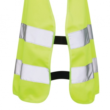 Logo trade promotional giveaway photo of: GRS recycled PET high-visibility safety vest 7-12 years