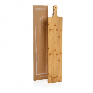 Logo trade promotional products image of: Ukiyo bamboo large serving board