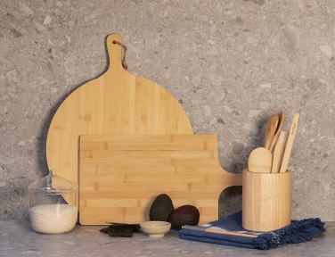 Logo trade corporate gift photo of: Ukiyo bamboo round serving board