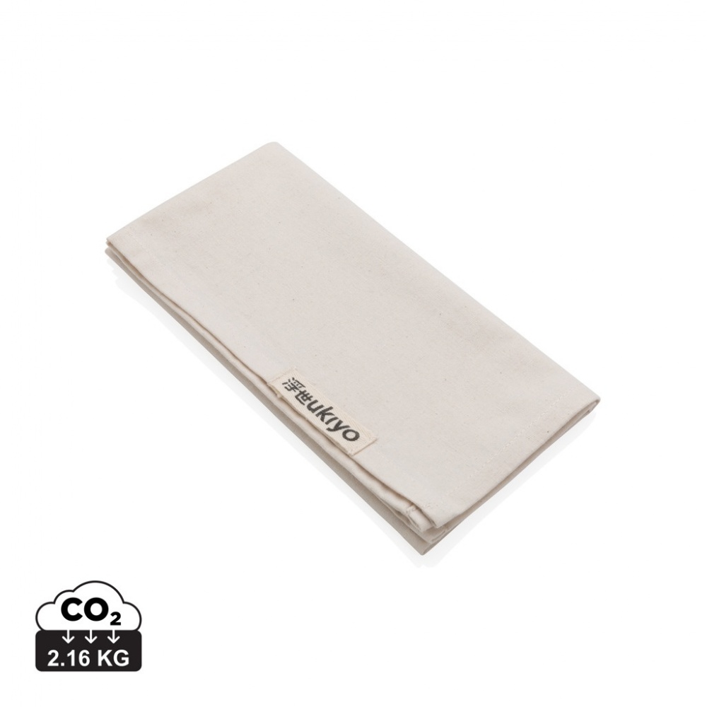 Logo trade business gift photo of: Ukiyo Aware™ 180gr rcotton table napkins 4pcs set