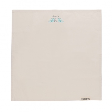 Logo trade promotional merchandise photo of: Ukiyo Aware™ 180gr rcotton table napkins 4pcs set