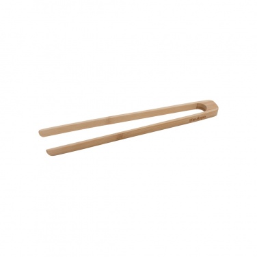 Logo trade promotional giveaways picture of: Ukiyo bamboo serving tongs