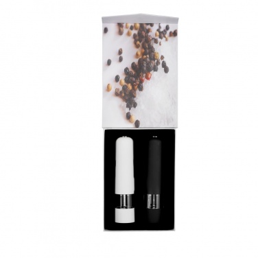 Logo trade promotional product photo of: Electric pepper and salt mill set