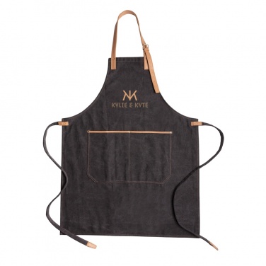 Logo trade corporate gifts picture of: Deluxe canvas chef apron