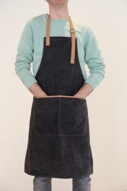 Logotrade promotional item picture of: Deluxe canvas chef apron