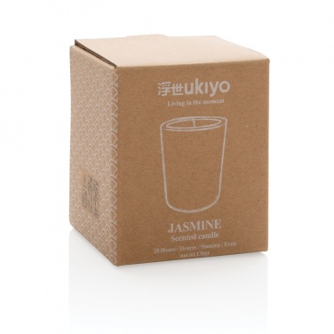 Logotrade promotional merchandise picture of: Ukiyo small scented candle in glass