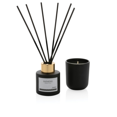 Logotrade advertising products photo of: Ukiyo candle and fragrance sticks gift set