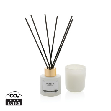 Logotrade promotional product picture of: Ukiyo candle and fragrance sticks gift set