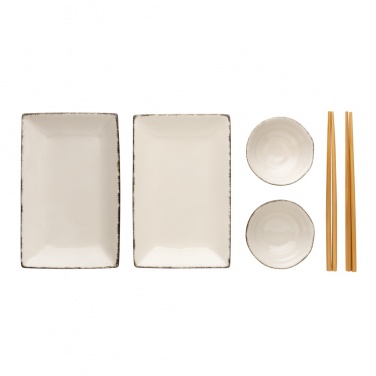 Logo trade business gift photo of: Ukiyo sushi dinner set for two