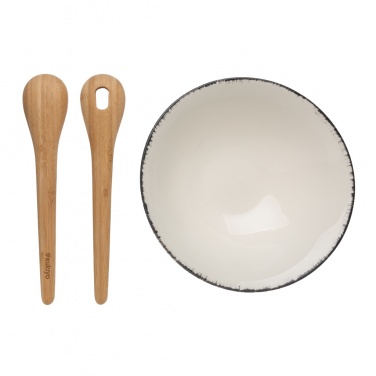 Logotrade advertising product image of: Ukiyo salad bowl with bamboo salad server