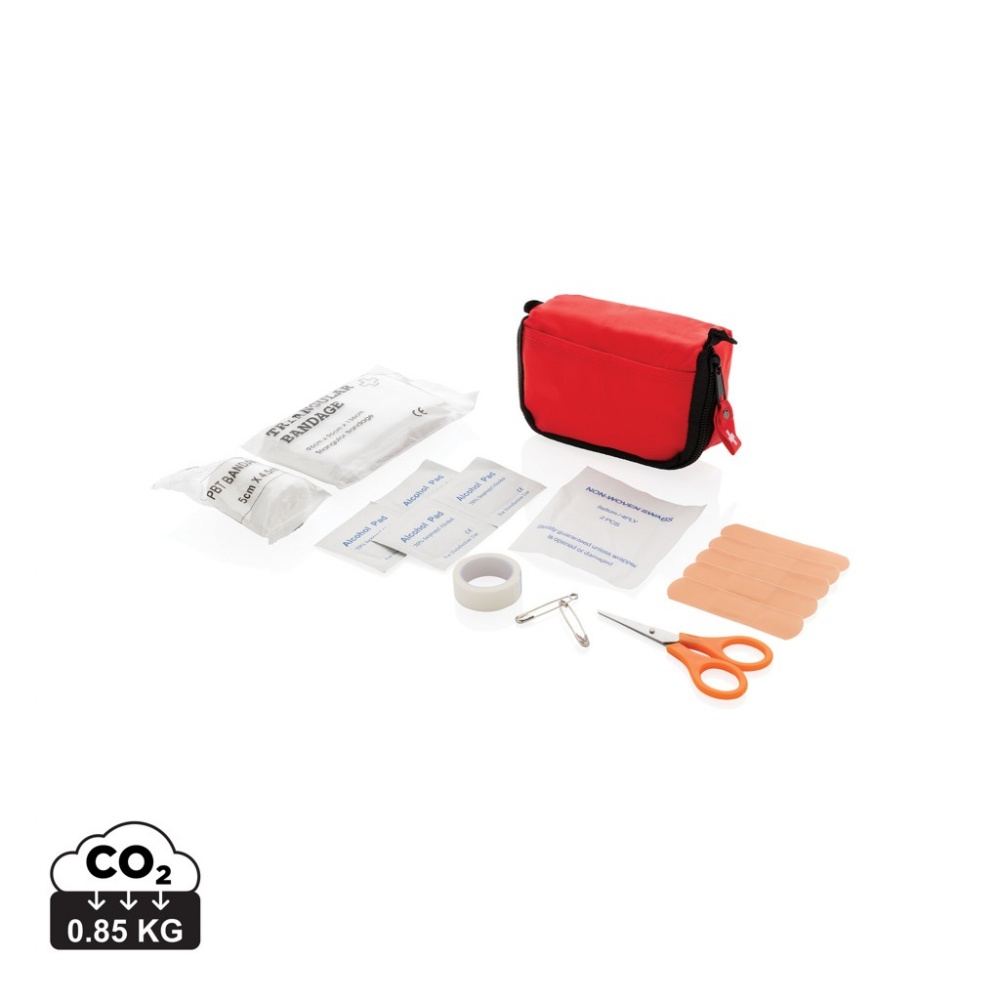 Logotrade business gift image of: First aid set in pouch