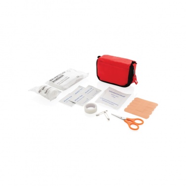 Logotrade promotional item picture of: First aid set in pouch