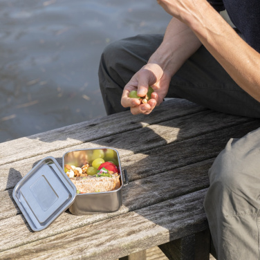 Logotrade promotional merchandise picture of: RCS Recycled stainless steel leakproof lunch box