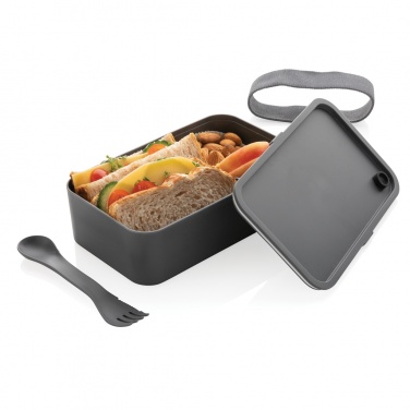 Logo trade promotional merchandise image of: PP lunchbox with spork