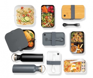 Logo trade promotional products picture of: PP lunchbox with spork