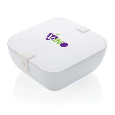 Logo trade business gift photo of: PP lunchbox square