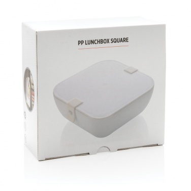 Logotrade promotional products photo of: PP lunchbox square