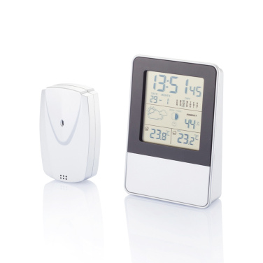 Logo trade promotional merchandise picture of: Indoor/outdoor weather station