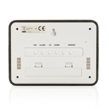 Logo trade promotional gifts picture of: Grundig weatherstation alarm and calendar