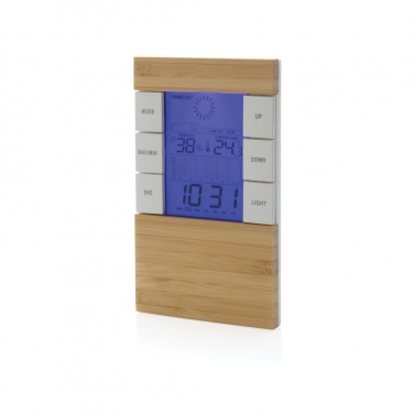 Logotrade advertising products photo of: Utah RCS rplastic and bamboo weather station