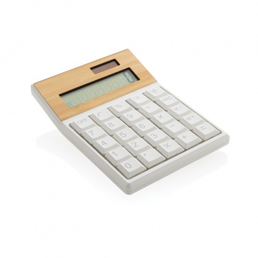 Logotrade promotional gifts photo of: Utah RCS recycled plastic and  bamboo calculator