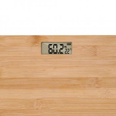 Logotrade promotional products photo of: Grundig Bamboo Digital Body Scale