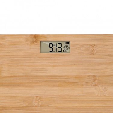 Logotrade promotional giveaway image of: Grundig Bamboo Digital Body Scale