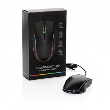 Logo trade promotional giveaway photo of: RGB gaming mouse