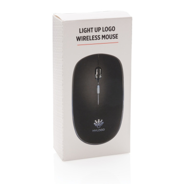 Logo trade promotional merchandise photo of: Light up logo wireless mouse