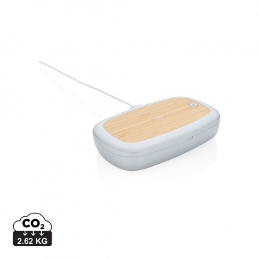 Logo trade promotional merchandise image of: Rena UV-C steriliser box with 5W wireless charger