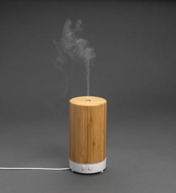 Logo trade promotional items image of: RCS recycled plastic and bamboo aroma diffuser