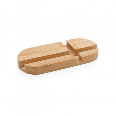 Logotrade promotional merchandise image of: Bamboo tablet and phone holder