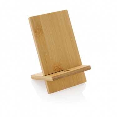 Logotrade business gifts photo of: Bamboo phone stand in kraft box