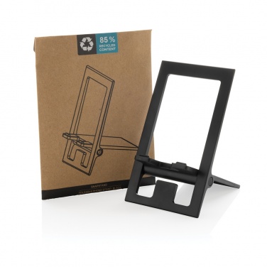 Logo trade corporate gifts picture of: SnapStand RCS recycled plastic foldable phone stand