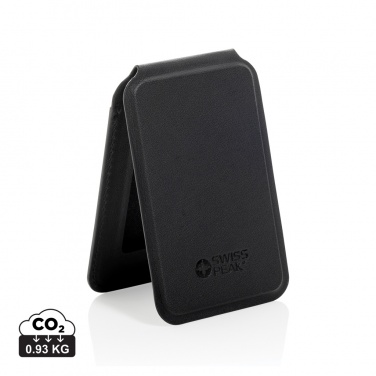 Logotrade advertising products photo of: Magstand RCS recycled PU magnetic phone wallet with stand