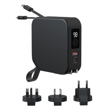 Logo trade promotional products picture of: Urban Vitamin Saratoga 5 in 1 universal charger