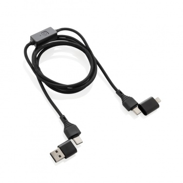 Logotrade advertising product image of: Datalock RCS recycled 60W hacking protection cable