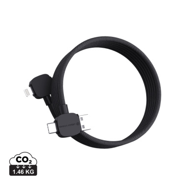 Logo trade corporate gift photo of: Urban Vitamin Stockton 65W RCS RTPE/RPET magnetic cable