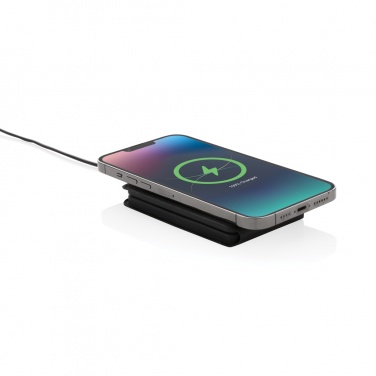 Logotrade advertising products photo of: Swiss Peak RCS rPU 15W  3-in-1 magnetic wireless charger