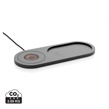 Logo trade promotional item photo of: Encore 10W wireless charging valet tray