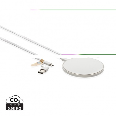 Logotrade promotional merchandise photo of: RCS standard recycled plastic 10W wireless charger