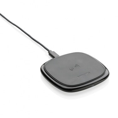 Logo trade promotional merchandise image of: Philips 10W Qi wireless charger