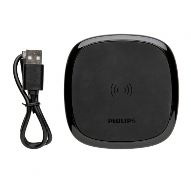 Logo trade corporate gift photo of: Philips 10W Qi wireless charger