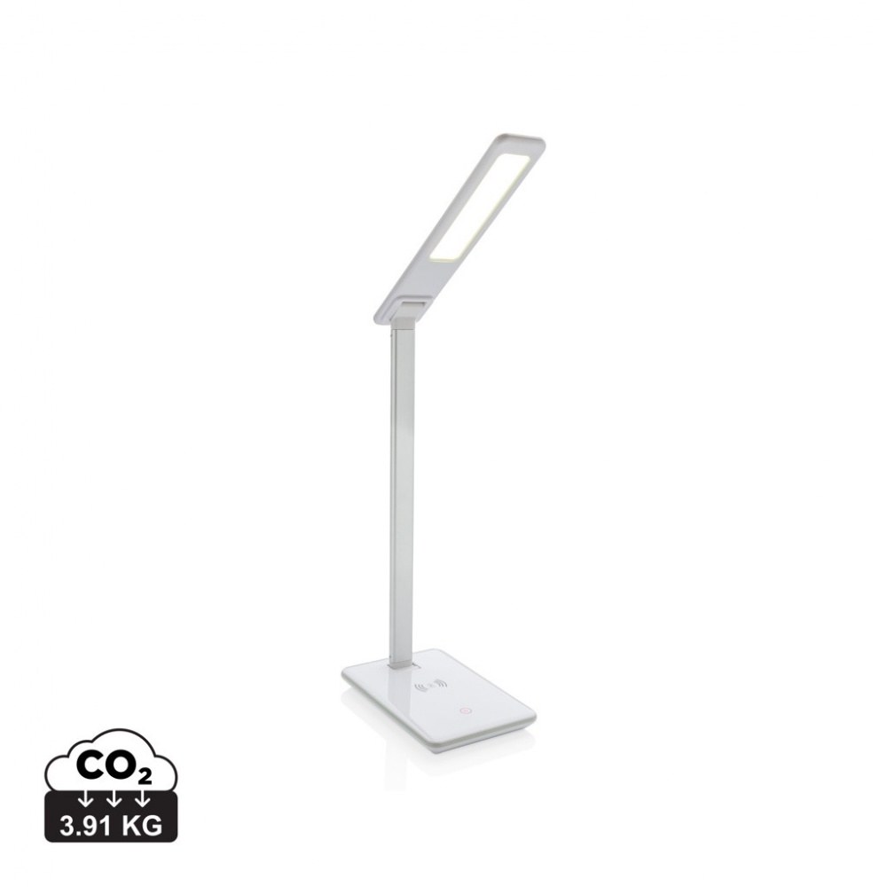 Logo trade promotional gifts image of: 5W Wireless Charging Desk Lamp